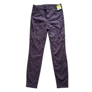 Buffalo David Bitton Women’s High Rise Burgundy Skinny Jeans NWT Size 6/28”